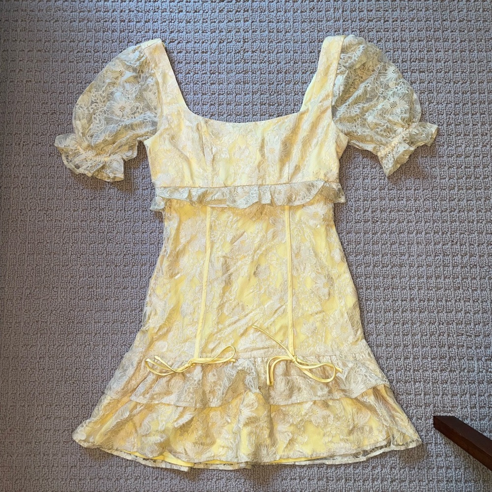 Majorelle Lace Dress